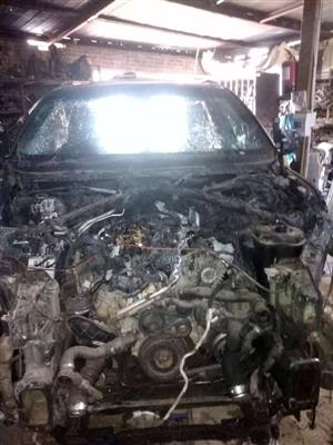 BMW X5 stripping