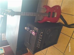 Electric guitar starter kit