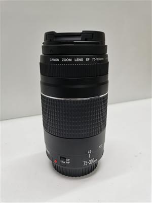 Canon zoom 75-300mm lens
