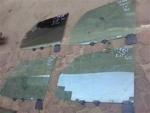 VW mk1 citigolf left front full window door glass for sale