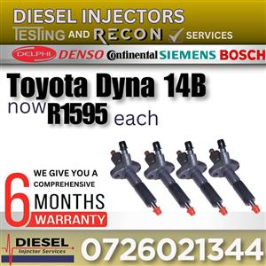 Toyota Dyna 14B diesel injectors for sale