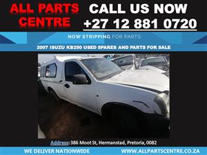 2007 Isuzu KB250 stripping for parts and spares