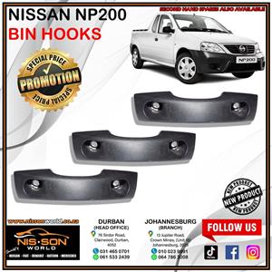 Nissan NP200 Bin Hooks