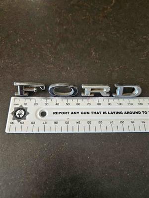 FORD ESCORT MK 1 LETTERING.  