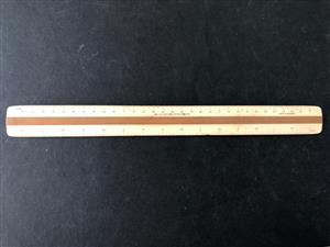 Vintage A  W Faber Castell 2723 Armstrong 12"  Scale Ruler