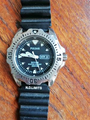 Vintage Pulsar Dive watch Great condition