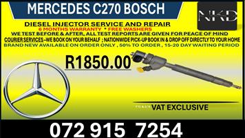 Mercedes C270 Bosch Diesel Injectors 