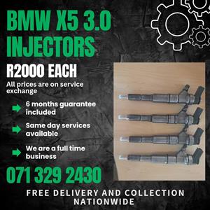 BMW X5 3.0 INJECTORS FOR SALE WITH WARRANTY 
