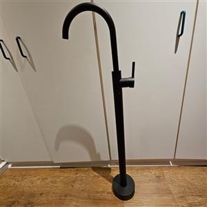 Black Standing Bath Mixer