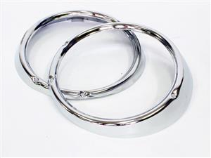 VW Classic Beetle Chrome Headlight Surround Trim