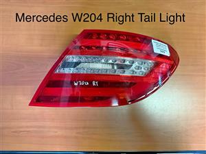 Mercedes W204 Facelift Right Tail Light