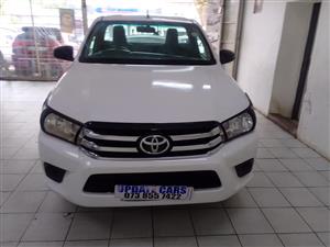 2016 Toyota Hilux 2.4 GD Diesel Single Cab Manual white color Service Book Spare Key 14000km 