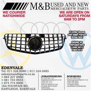 W212 GT GRILLE CHROME PREFACE