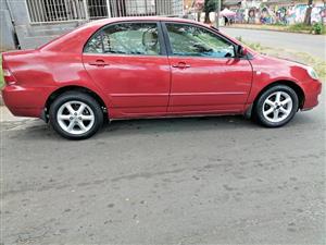 2004 TOYOTA COROLLA BIG BOOT 160i GSX MANUAL TRANSMISSION WITH LEATHER SEATS IN EXCELLENT CONDITION