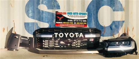 Toyota Land Cruiser LC200 GR Sport front spares (2023)