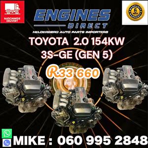 Imported Gen 5 3S-GE BEAMS Engine – High-Rev Performance
