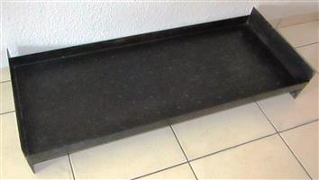 Heavy Duty Mild Steel Braai Ash Pan 1140mm x 456mm x 180mm