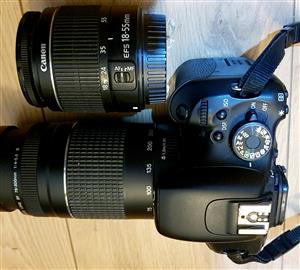 Canon EOS 600D Camera with Zoom lens Photo and Video function Build in Flash Fol