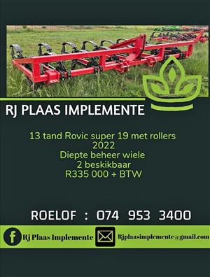 Rovic 13 tand super 19 ripper