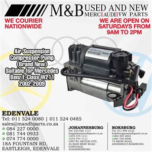 Air Suspension Compressor/Pump (Brand New) Suitable for Mercedes-Benz E-Class W