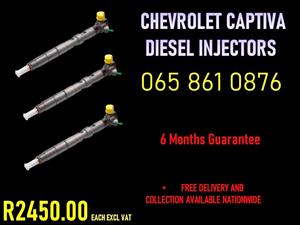 CHEVROLET CAPTIVA DIESEL INJECTORS FOR SALE OR RECONDITIONING
