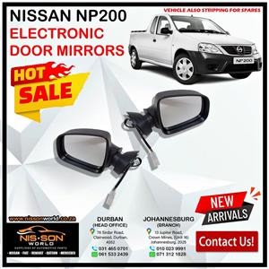 NISSAN NP200 ELECTRONIC DOOR MIRRORS