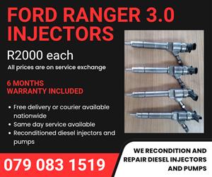 FORD RANGER 3.0 INJECTORS FOR SALE WITH WARRANTY 