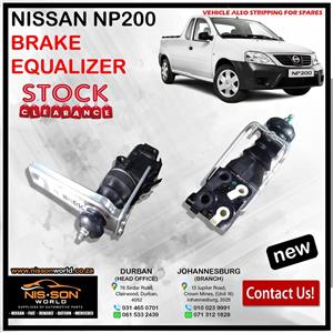 NISSAN NP200 BRAKE EQUALIZER