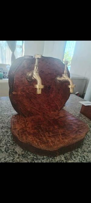 Wooden dispensers (handcrafted)