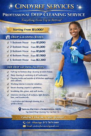 Deep Clean. Fresh Start.