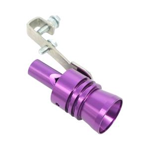 Exhaust Pipe Turbo Whistler Add-on Accessory - Purple XL