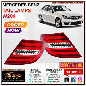 MERCEDES BENZ W204 TAIL LAMPS