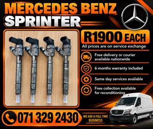 MERCEDES BENZ SPRINTER INJECTORS FOR SALE 