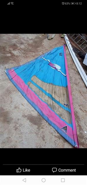 Windsurfer and canoe for sale 