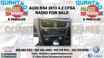 audi rs4 2013 radio for sale