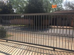 6m x 1.8m steel driveway gate