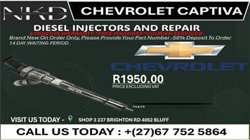Chevrolet Captiva Bosch Diesel Injectors in Recondition
