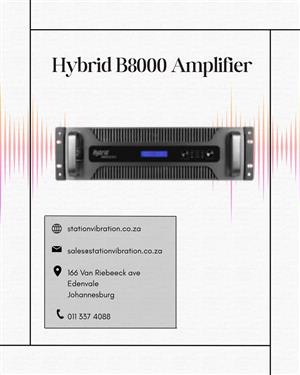 Hybrid B8000 Amplifier