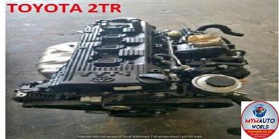 TOYOTA/HILUX/QUANTUM 2.7L COMPLETE 2TR ENGINE FOR SALE