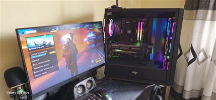 Gigabyte AMD Gaming PC + LG Gaming Monitor