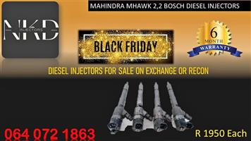MAHINDRA MHAWK 2.2 DIESEL IJECTORS FOR SALE