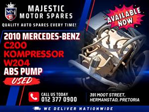 2010 Mercedes-Benz C200 Kompressor W204 ABS Pump for Sale (Used)
