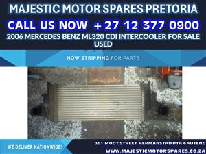 Mercedes Benz ML320 cdi intercooler for sale used