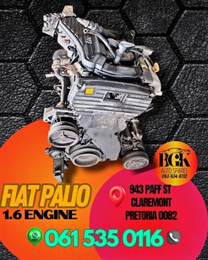 Fiat palio 1.6 engine Call or WhatsApp me for the prices 