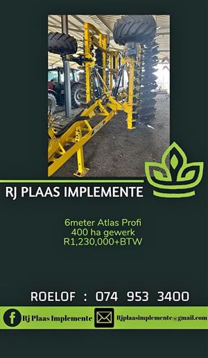 Bednar Atlas 6m  Disc Harrow 