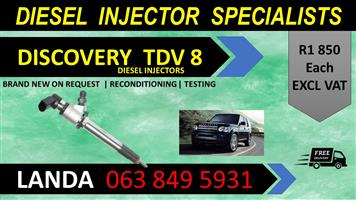 DISCOVERY TDV8 DIESEL INJECTORS FOR SALE 