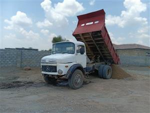 6 cube 1113 bullnose tipper truck for sale 