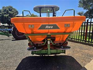 New Stara Twister 1500 APS spreaders for sale at Mad Farmer SA