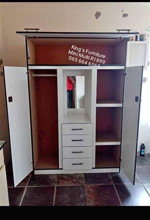 Assorted wardrobes and kitchens