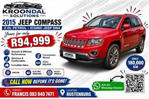 2015 Jeep Compass 2.0 L Petrol